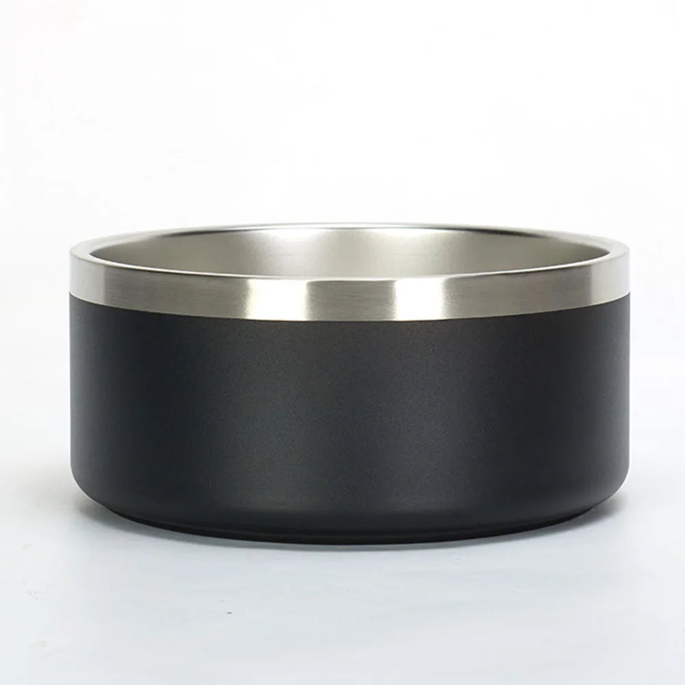 Personalized Stainless Steel Dog Bowls with Name