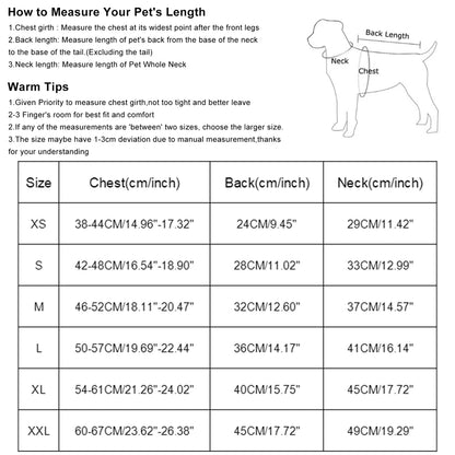 Winter Warm Pet Dog Clothes With Harness Waterproof Dog Jacket For Small Medium Dog Coat Vest Chihuahua French Bulldog Outfits