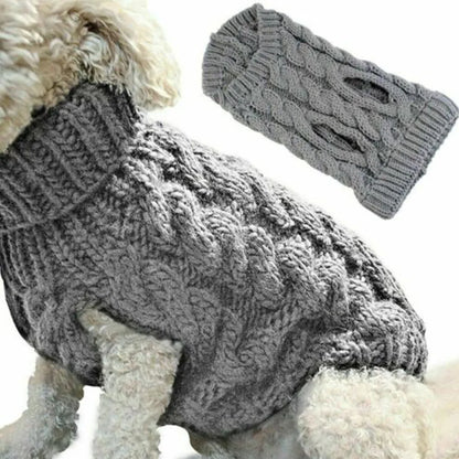 Puppy Dog Sweaters for Small Medium Dogs Cats