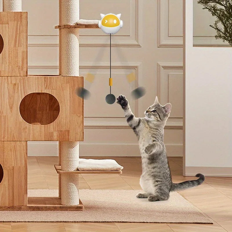 "Interactive Teasing Cat Toy - Engaging Play for Feline Friends"