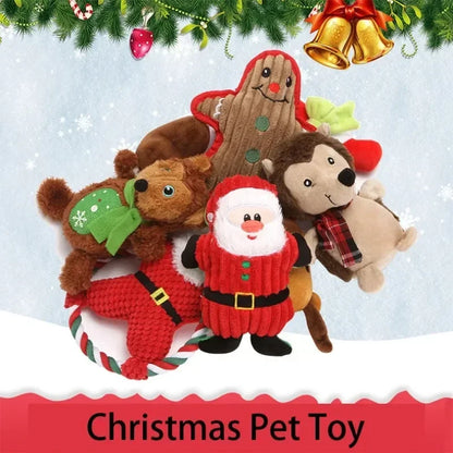 Christmas Dog Chew Toys