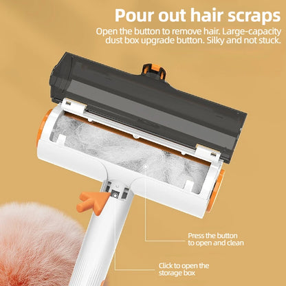 "Multifunctional Portable Pet Hair Remover – Washable Roller for Clothes"