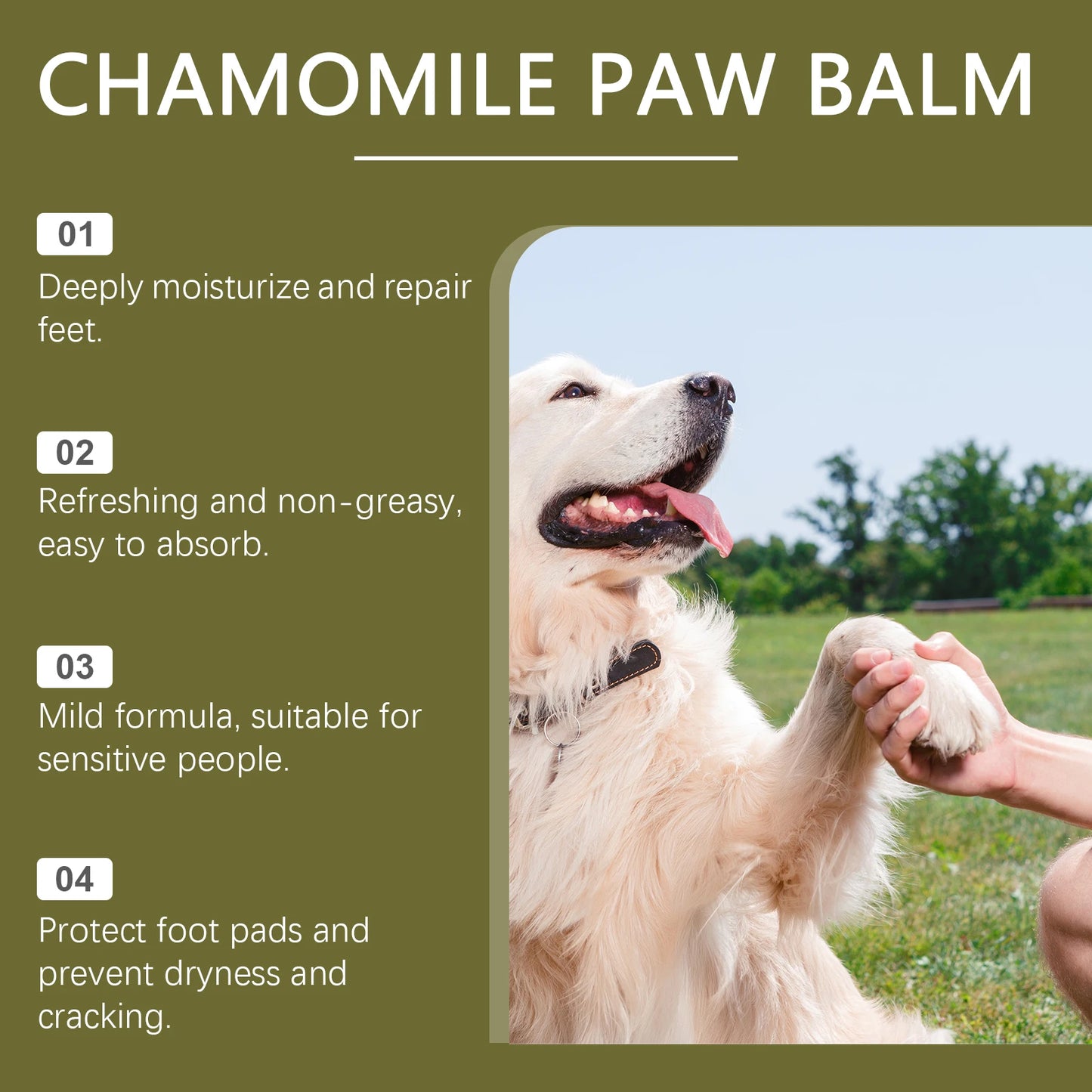 Cats Dogs Paw Pad Balm Multi-Function Cream Balm For Fast-Acting Paw Care Dogs Paws Soothing Formula With Botanical Extracts 30g