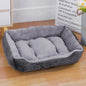 "Color Square Winter Soft Warm Pet House – Waterproof Dog Bed"