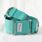 "Adjustable Wide Martingale Dog Collar for Italian Greyhounds & Whippets"