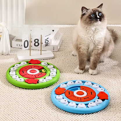 "Anti-Choking Licking Plate for Cats & Dogs – Interactive Slow Feeder Puzzle Toy"