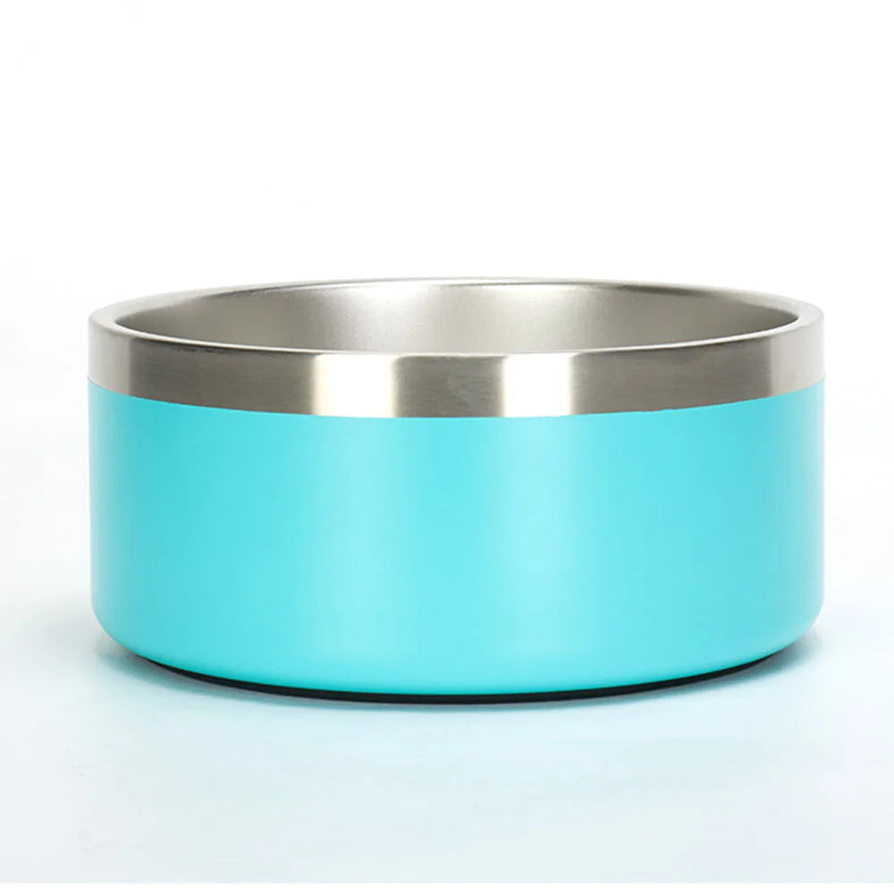 Personalized Stainless Steel Dog Bowls with Name