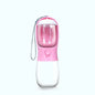 "Portable 2-in-1 Pet Water Bottle with Food Storage for Travel"