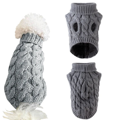 Puppy Dog Sweaters for Small Medium Dogs Cats