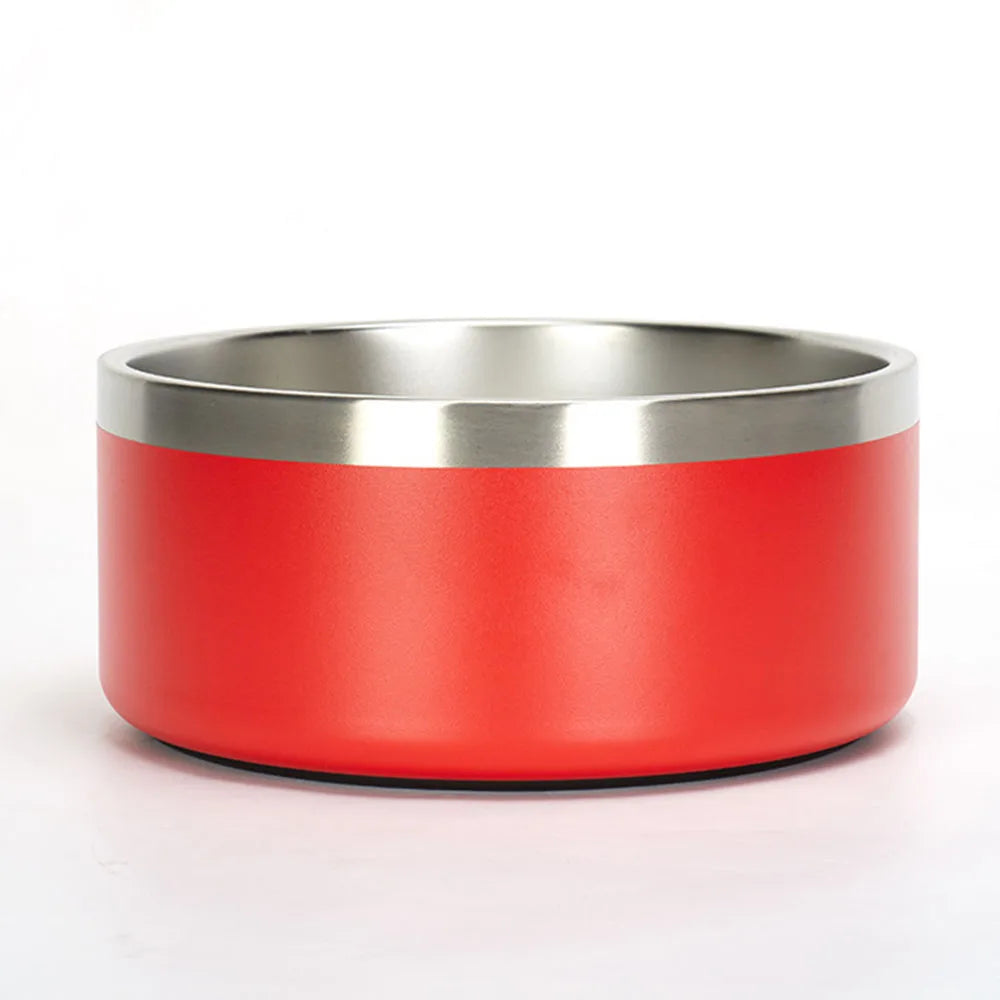 Personalized Stainless Steel Dog Bowls with Name