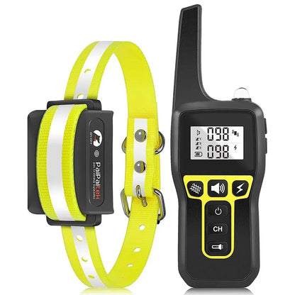 1000M Dog Training Collar ,Universal Dog Bark Collar,Waterproof Rechargeable ,Dog Shock Collar with Remote and Auto Modes Collar