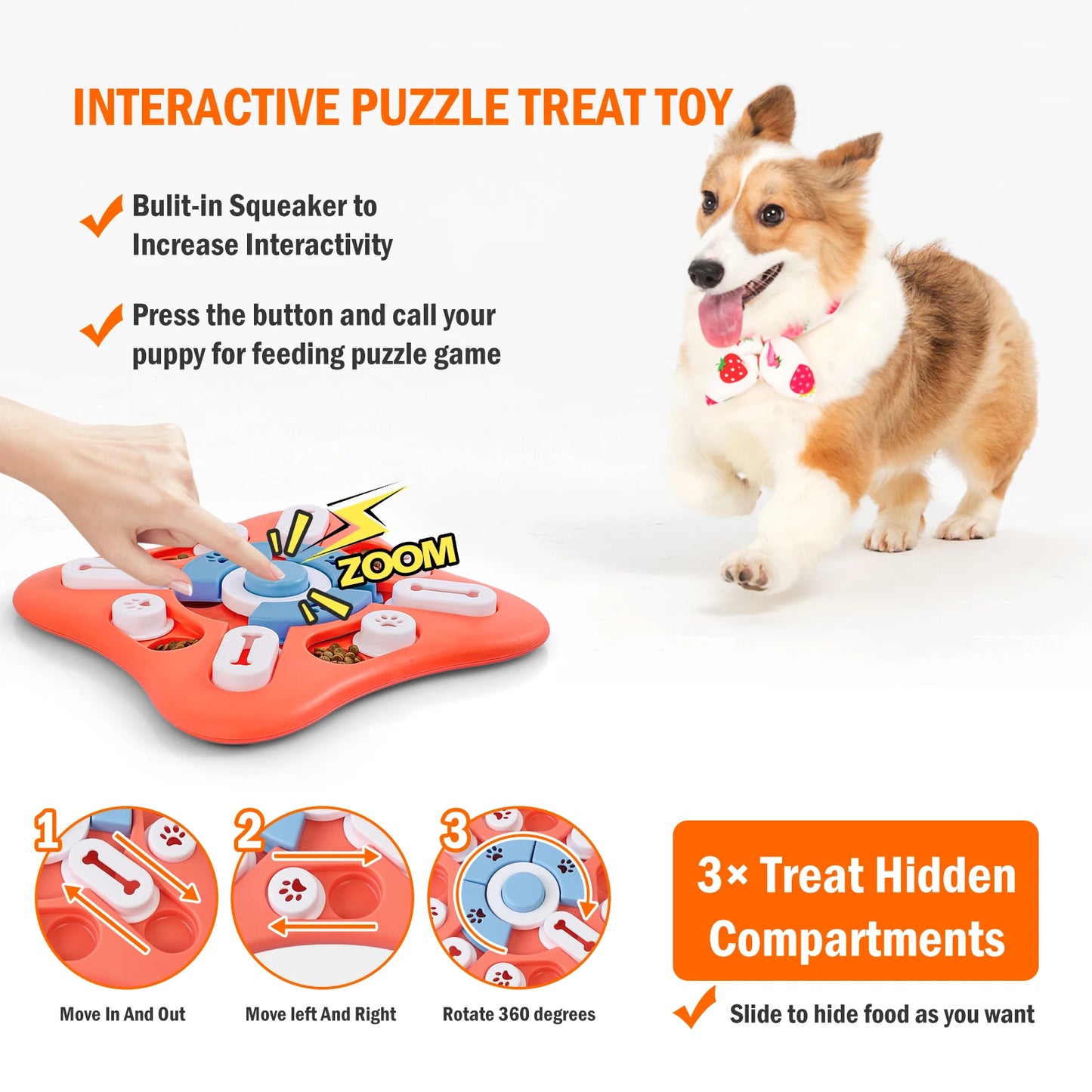 Dog Puzzle Toys for IQ Training & Mental Enrichment